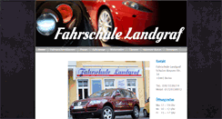 Desktop Screenshot of fahrschule-landgraf.com